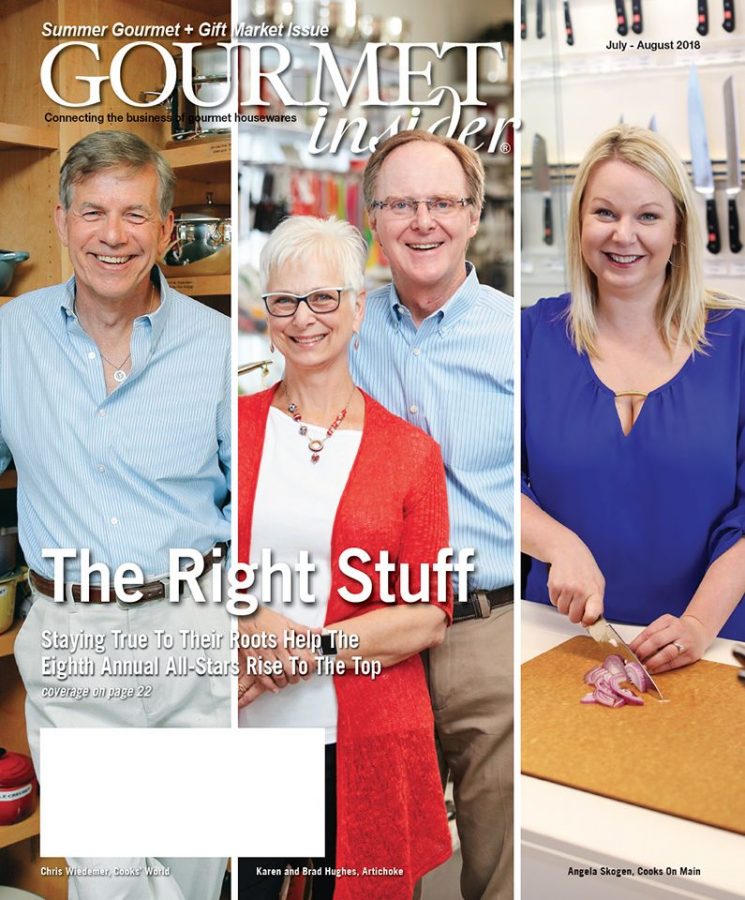 Gourmet Insider Names Brad and Karen Hughes "AllStars." Artichoke OTR