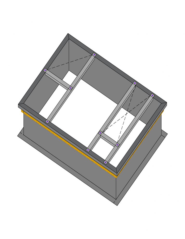 Rooftop Package Curb Complete Curbs