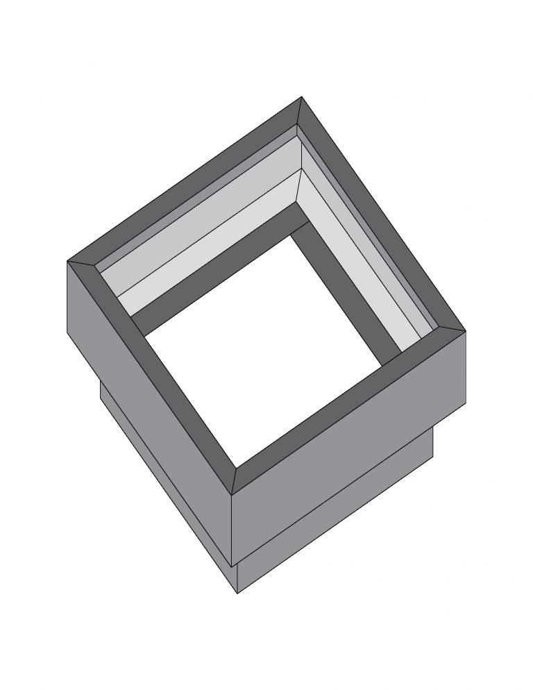 Curb Adapter Enlarger Complete Curbs