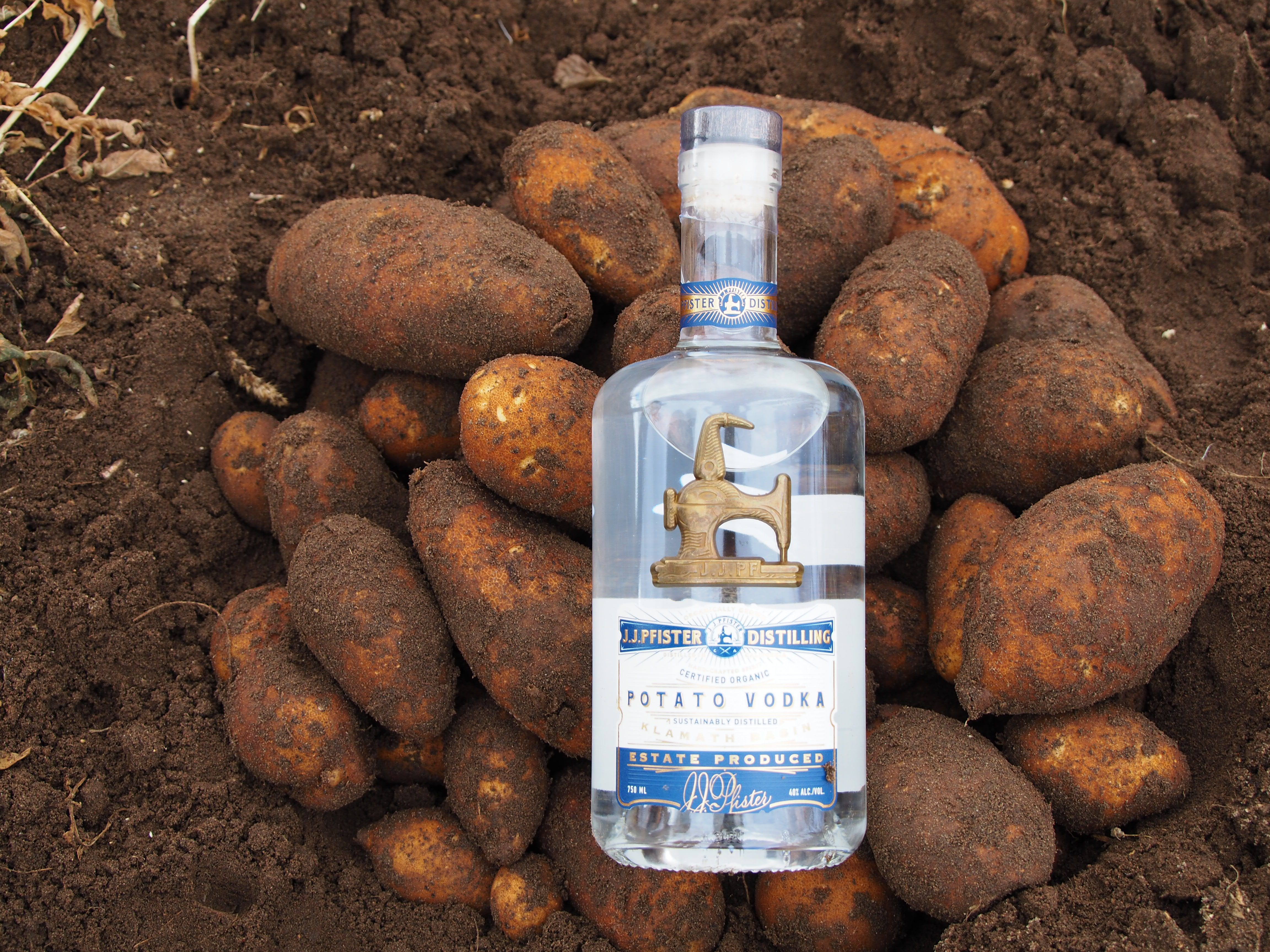 JJ Pfister Potato vodka J.J.Pfister Distilling Company