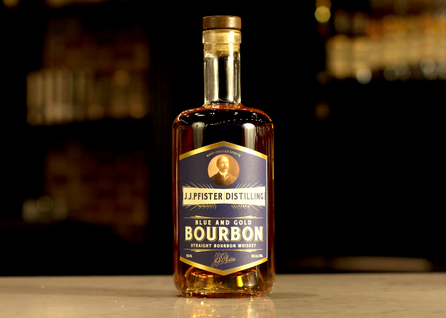 Blue and Gold Bourbon