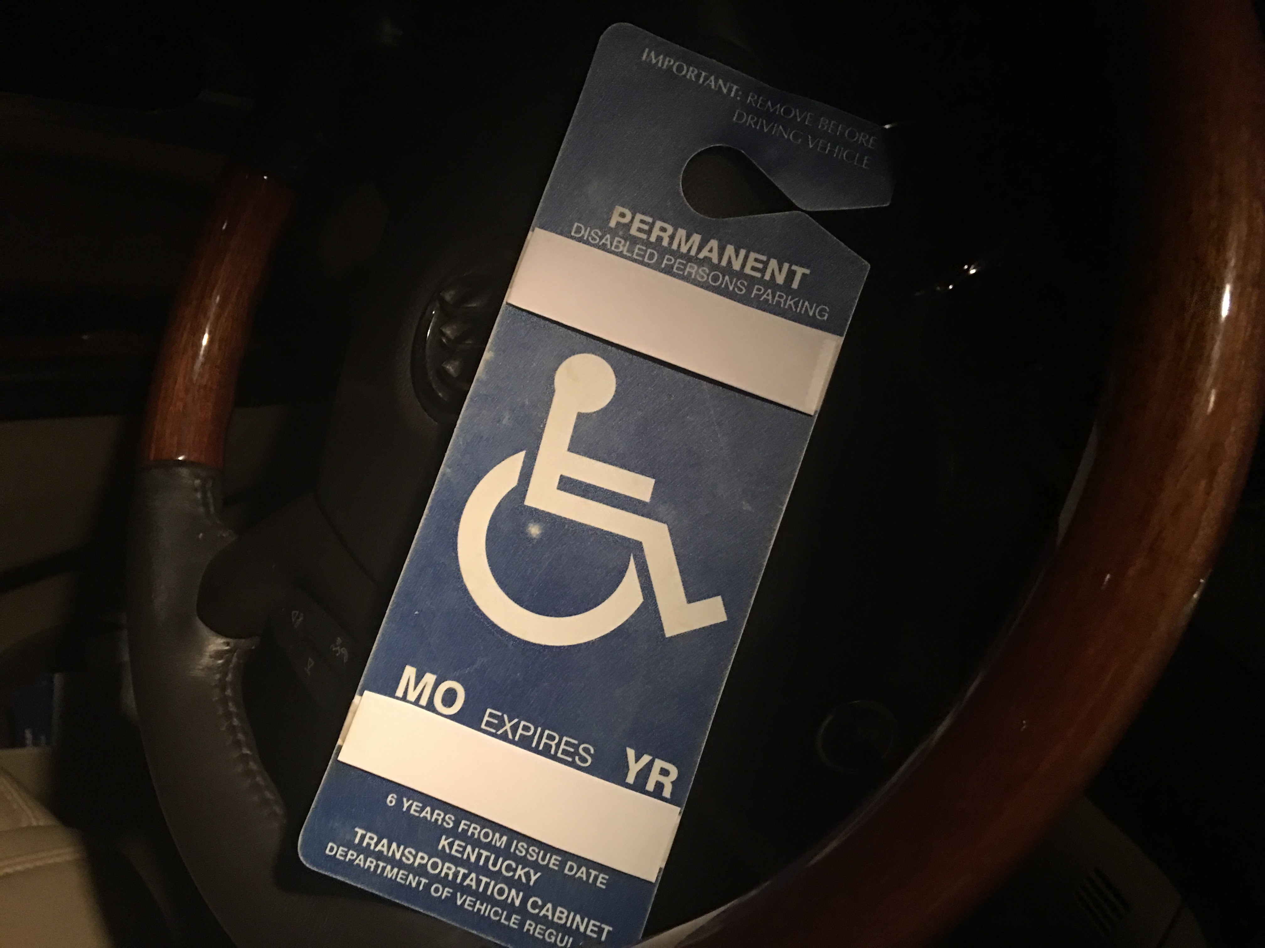 Senate aims to disable fraudulent use of parking permits Kentucky Living