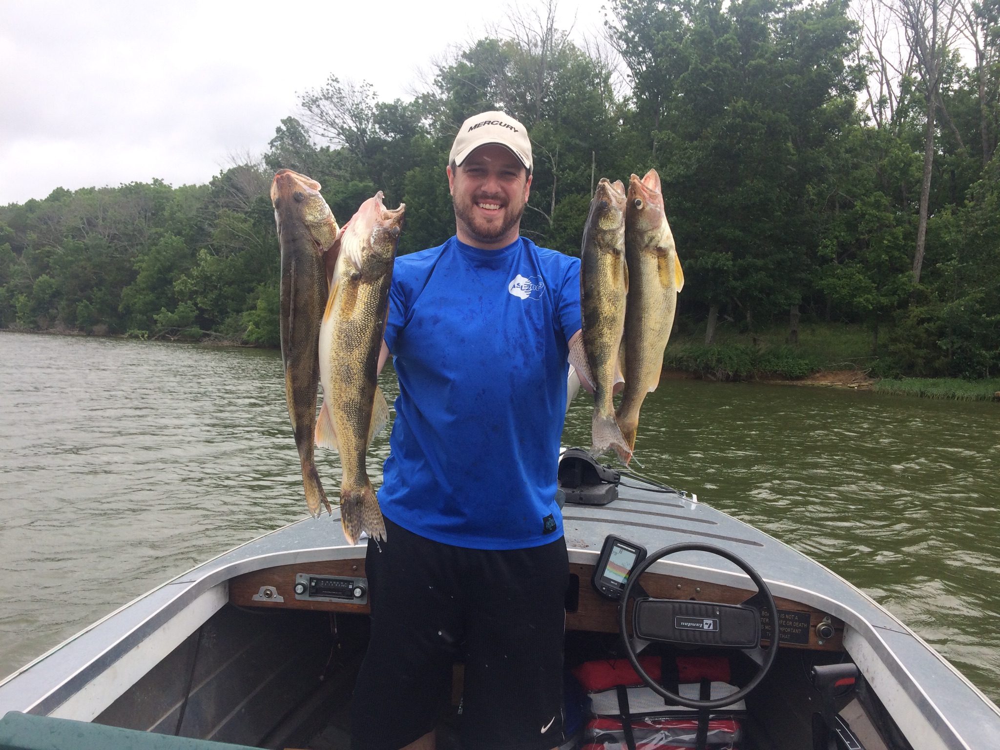 Dad and Daughter Fishing Day: Biggest Saugeye Catch at 22” Fish Ohio, Fishing