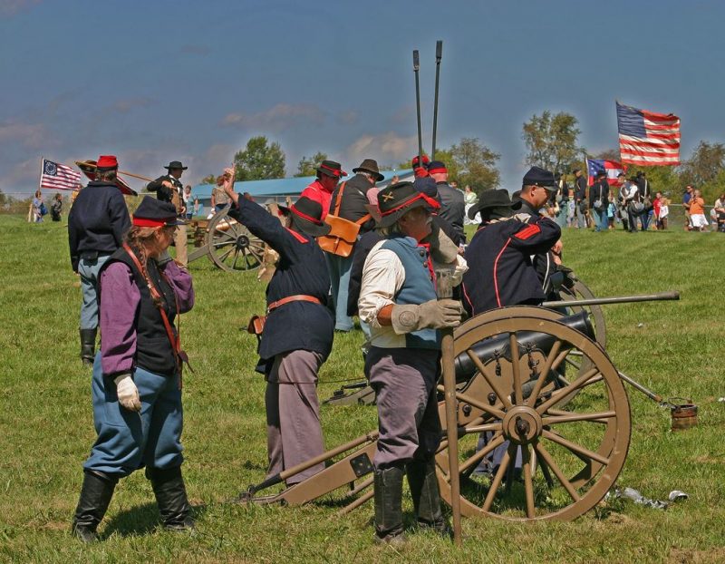 Reenactment of the Battles of Lawrenceburg and Dog Walk