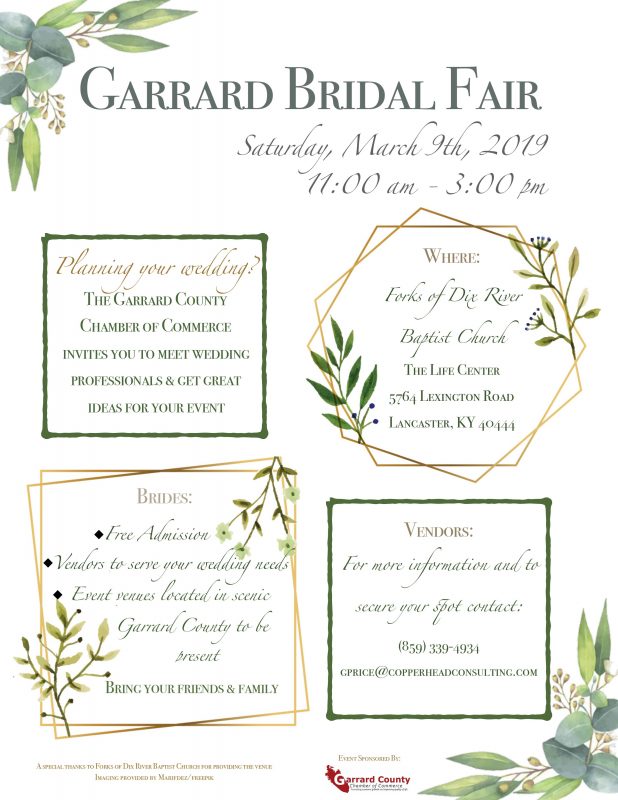 Garrard Bridal Fair