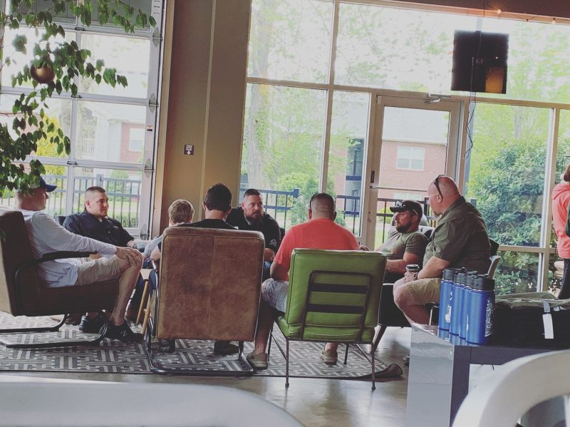 Camaraderie and Coffee with Veteran’s Club