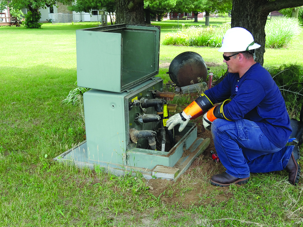 big green transformer