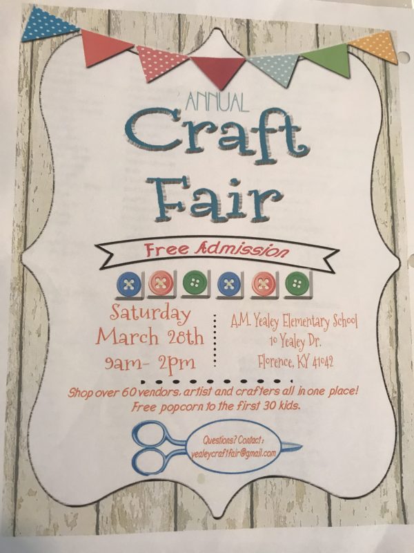 AM Yealey Craft Fair