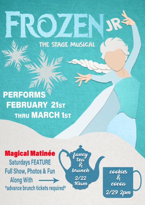 Frozen JR Live Onstage