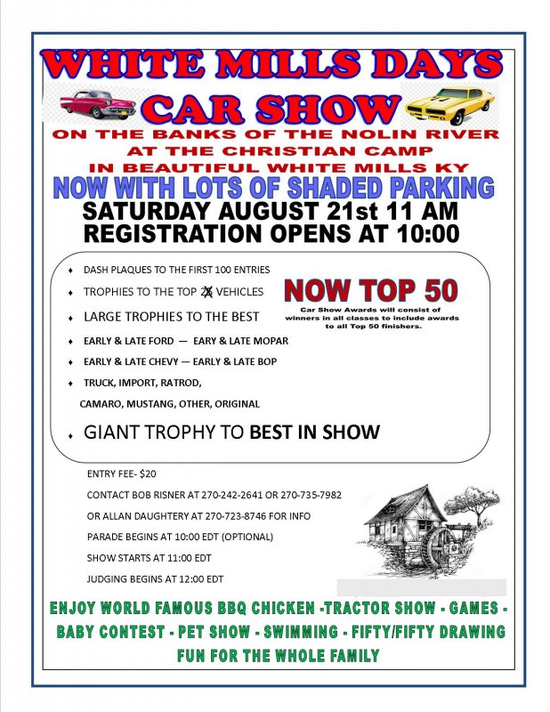 White Mills Days Car Show