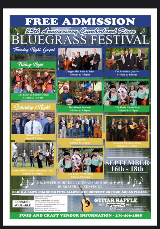 Cumberland River Bluegrass Festival
