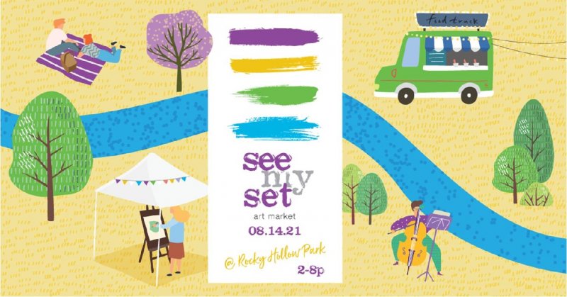 #SeeMySet Art Market in Rocky Hollow