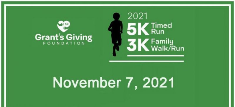 Grant’s Giving 5K/3K at Creasey Mahan