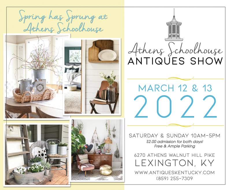Athens Antiques Schoolhouse Show – March 2022