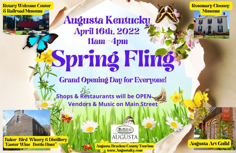 Spring Fling Day in Augusta, Kentucky