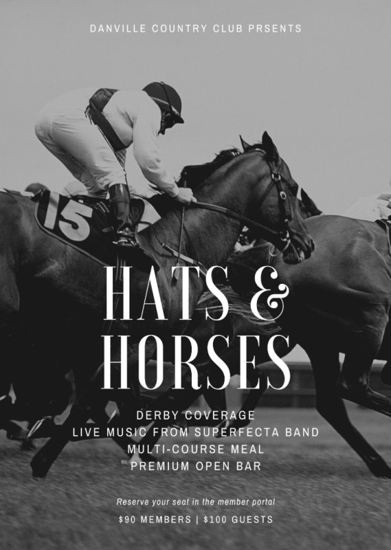 Hats & Horses Derby Party