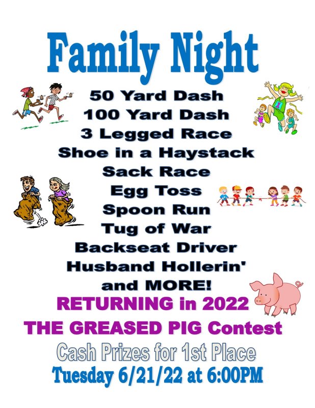 2022 Clinton County Fair Family Fun Night!