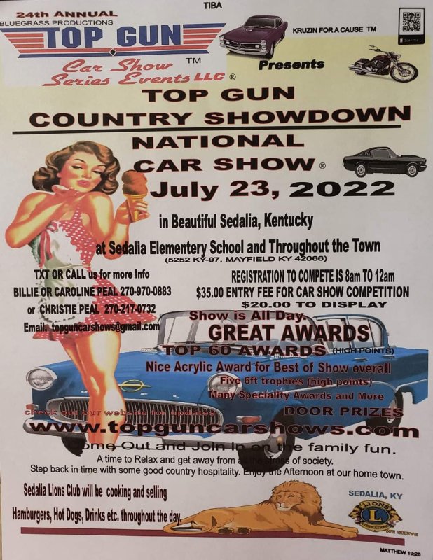 Top Gun Country Showdown National Car Show