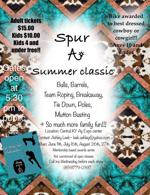 Spur A Summer Classic Series – 3rd rodeo