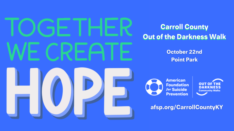 Carroll County Out of the Darkness Walk