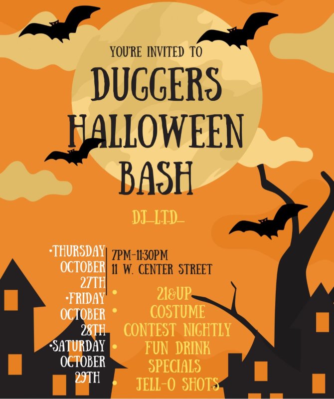 Duggers Halloween Bash!