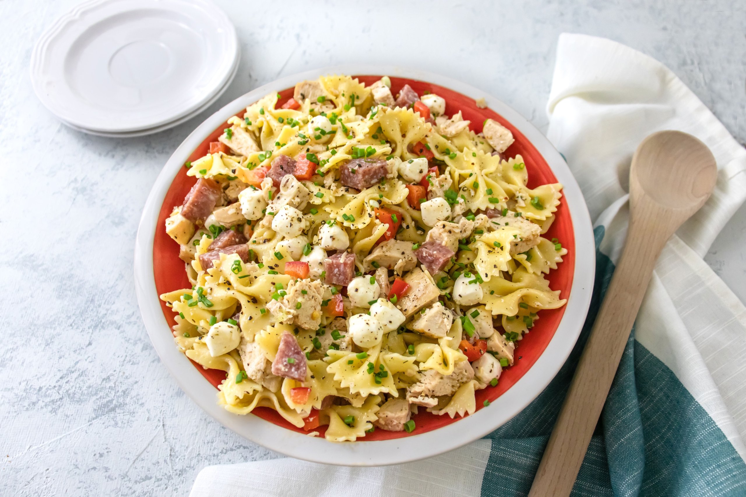 Chicken and Bowtie Pasta Salad Kentucky Living