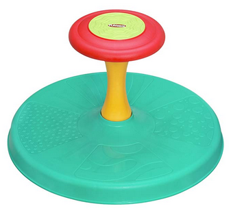 toy that you sit on and spin