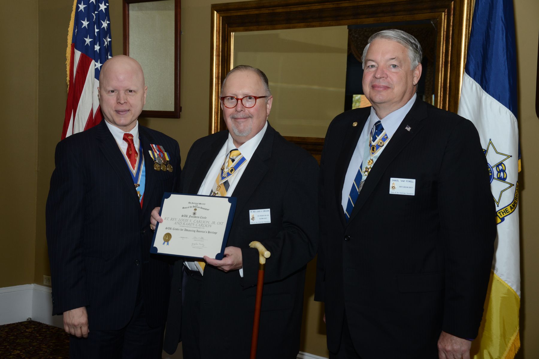 2018 fall leadership conference donor recognition americanism essay contest